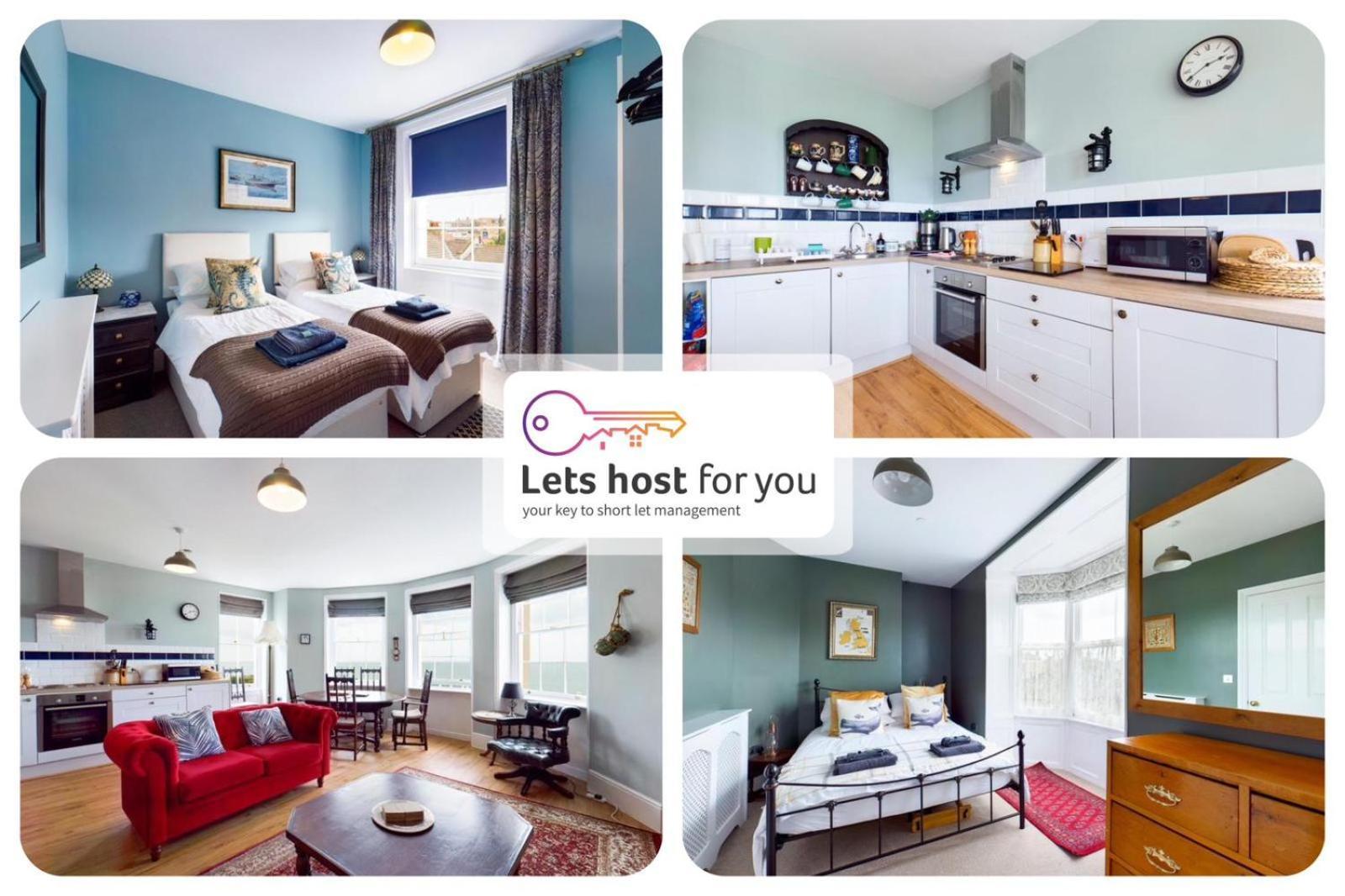 Appartamento Captain'S Quarters - Stunning Sea Views Margate Esterno foto